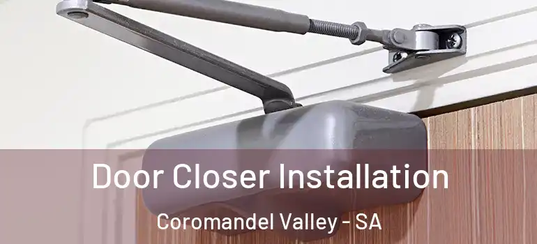 Door Closer Installation Coromandel Valley - SA