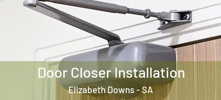  Door Closer Installation Elizabeth Downs - SA
