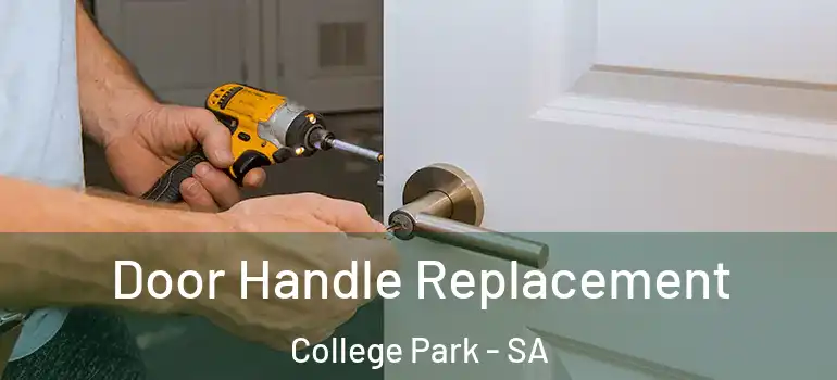 Door Handle Replacement College Park - SA