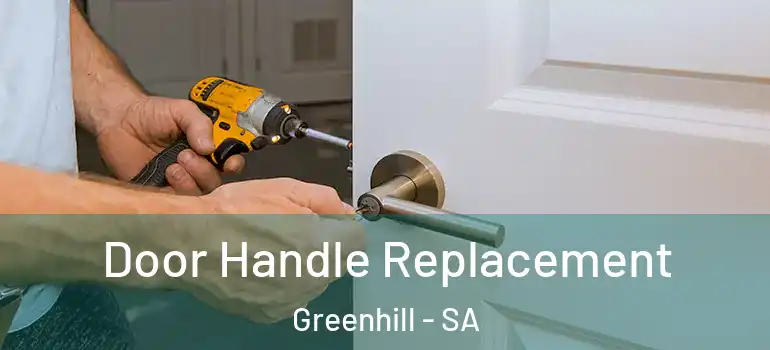 Door Handle Replacement Greenhill - SA