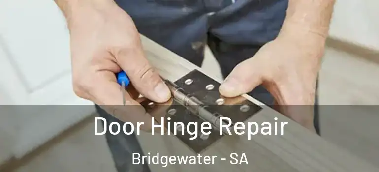 Door Hinge Repair Bridgewater - SA