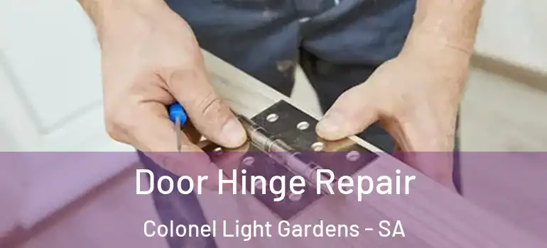 Door Hinge Repair Colonel Light Gardens - SA