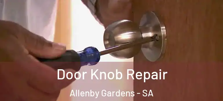 Door Knob Repair Allenby Gardens - SA