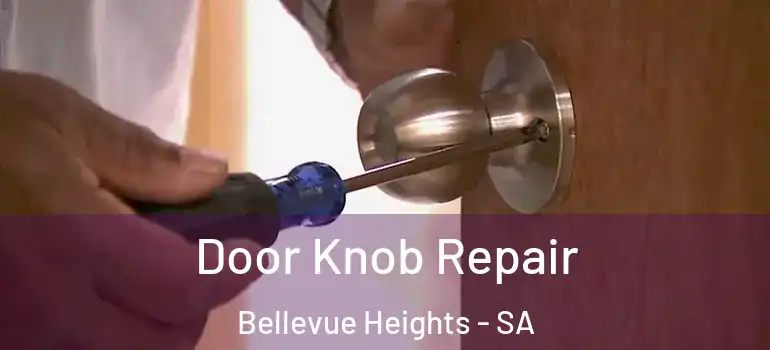 Door Knob Repair Bellevue Heights - SA