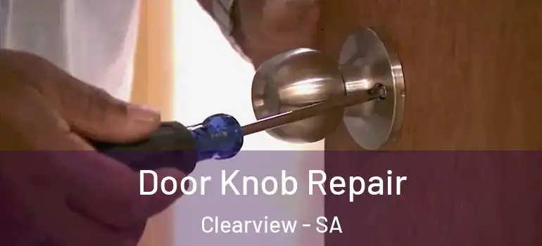 Door Knob Repair Clearview - SA