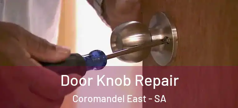 Door Knob Repair Coromandel East - SA