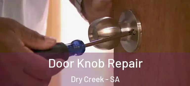 Door Knob Repair Dry Creek - SA