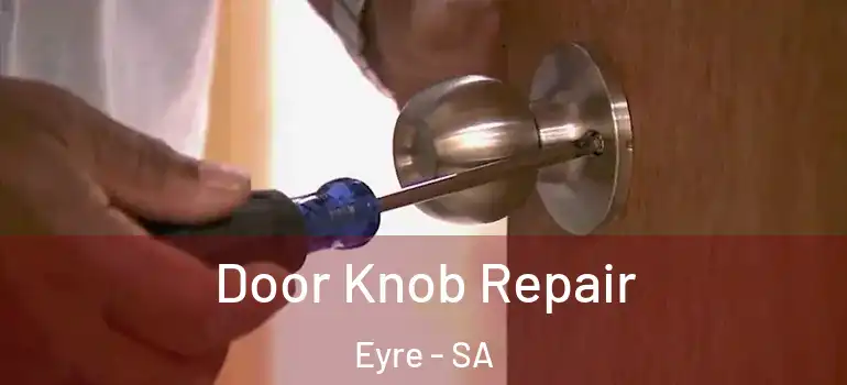 Door Knob Repair Eyre - SA