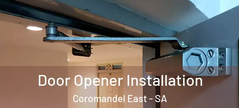 Door Opener Installation Coromandel East - SA