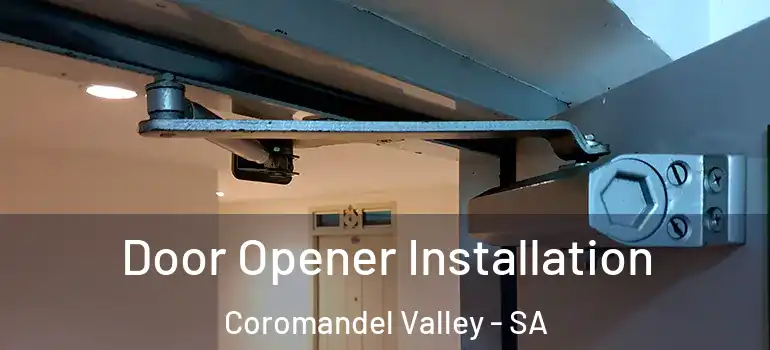 Door Opener Installation Coromandel Valley - SA