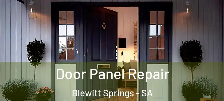 Door Panel Repair Blewitt Springs - SA