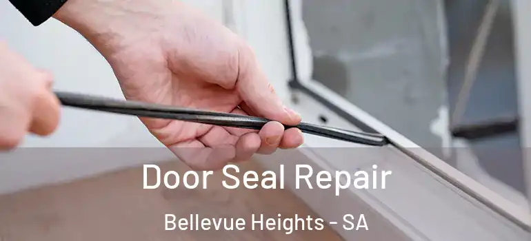 Door Seal Repair Bellevue Heights - SA