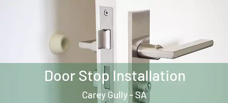Door Stop Installation Carey Gully - SA