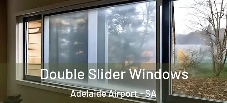  Double Slider Windows Adelaide Airport - SA