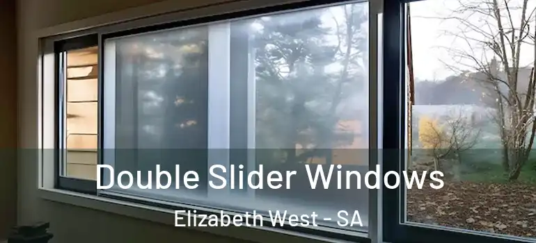 Double Slider Windows Elizabeth West - SA
