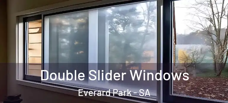  Double Slider Windows Everard Park - SA