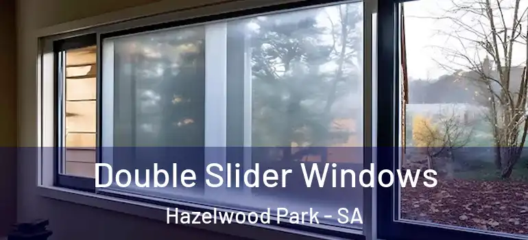  Double Slider Windows Hazelwood Park - SA