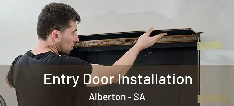  Entry Door Installation Alberton - SA