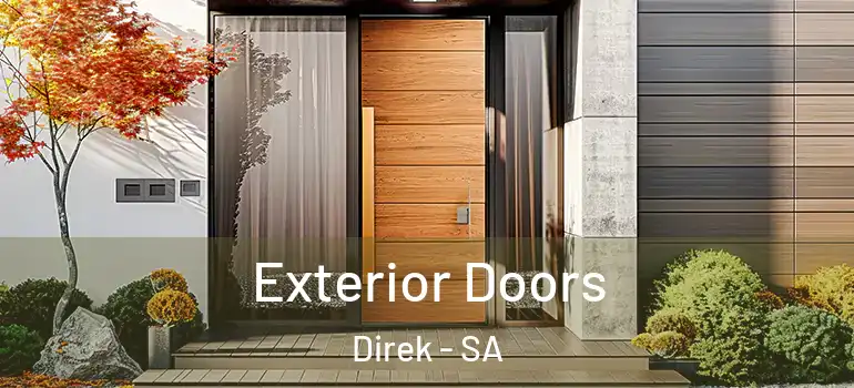  Exterior Doors Direk - SA