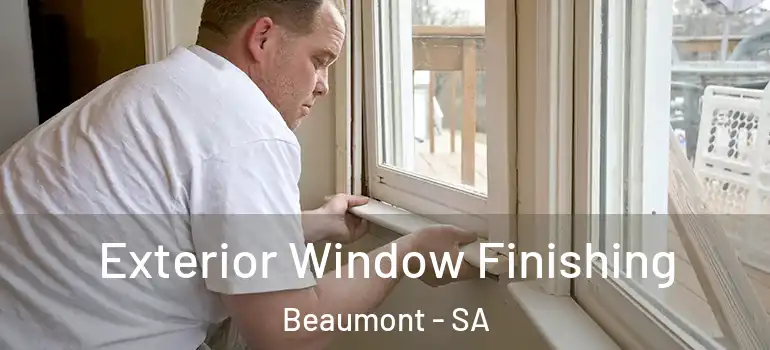 Exterior Window Finishing Beaumont - SA