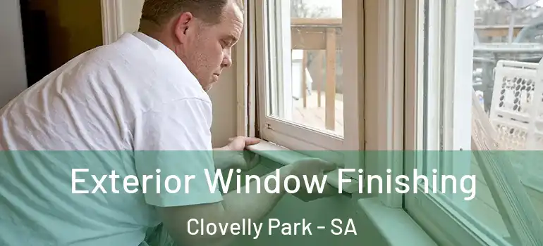  Exterior Window Finishing Clovelly Park - SA