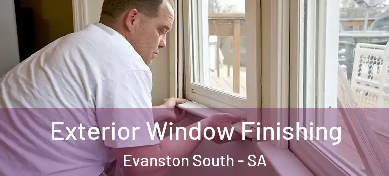  Exterior Window Finishing Evanston South - SA