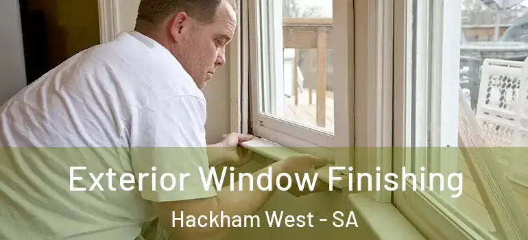  Exterior Window Finishing Hackham West - SA