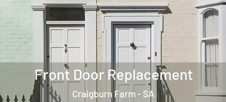  Front Door Replacement Craigburn Farm - SA