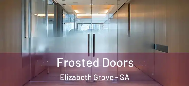Frosted Doors Elizabeth Grove - SA