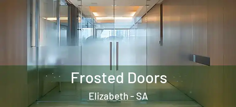 Frosted Doors Elizabeth - SA
