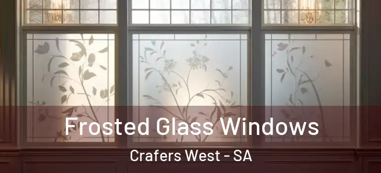  Frosted Glass Windows Crafers West - SA
