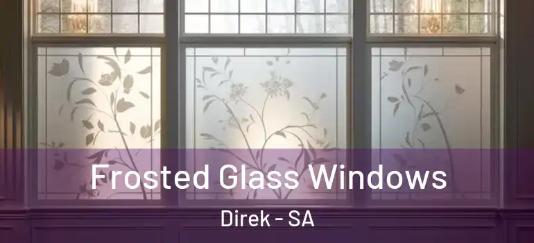  Frosted Glass Windows Direk - SA