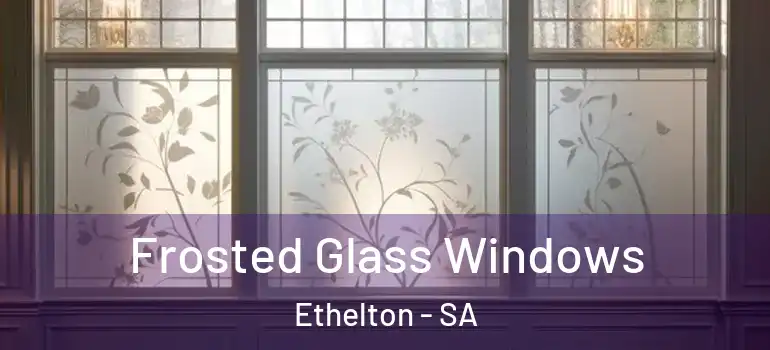  Frosted Glass Windows Ethelton - SA