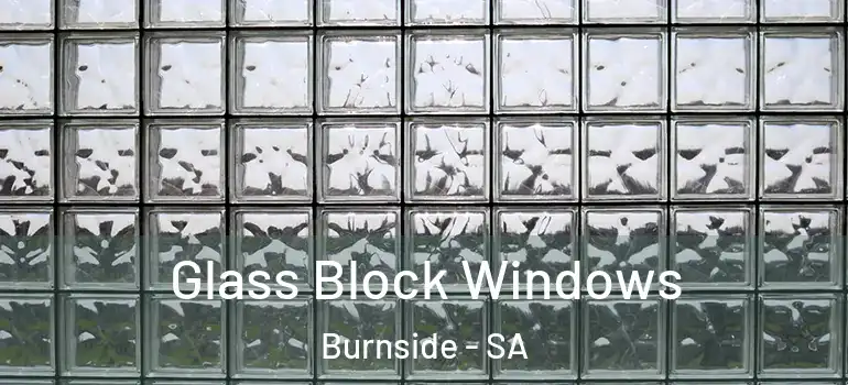 Glass Block Windows Burnside - SA
