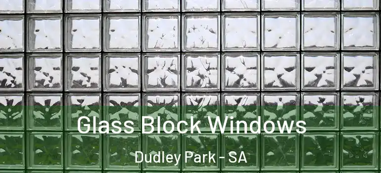 Glass Block Windows Dudley Park - SA