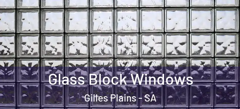 Glass Block Windows Gilles Plains - SA