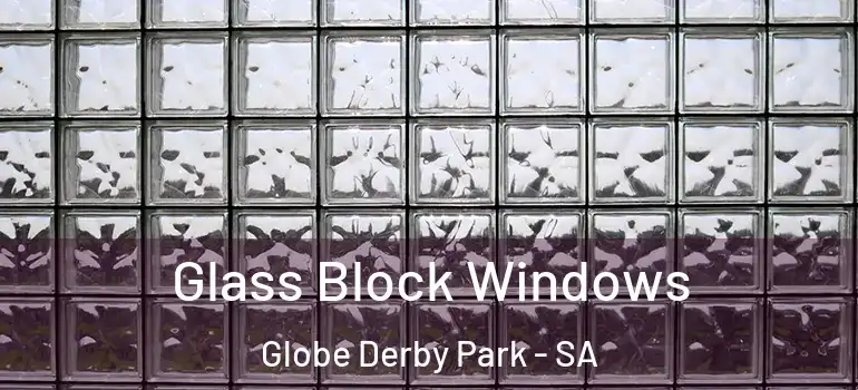 Glass Block Windows Globe Derby Park - SA