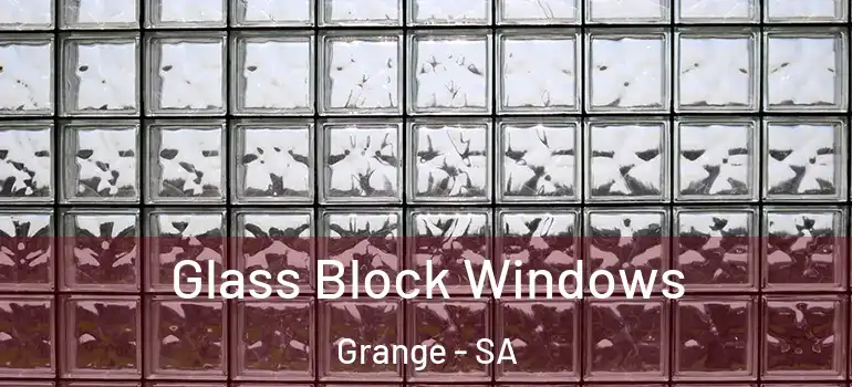 Glass Block Windows Grange - SA