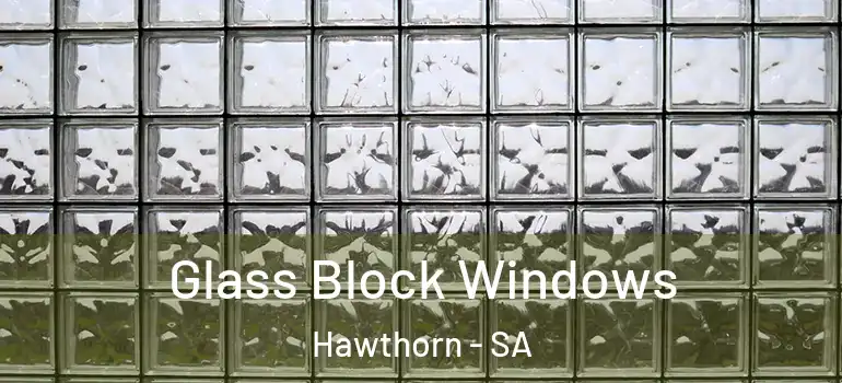 Glass Block Windows Hawthorn - SA
