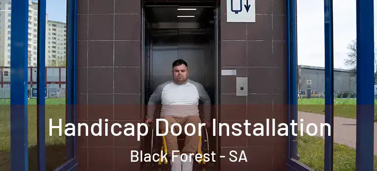  Handicap Door Installation Black Forest - SA