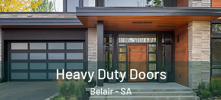 Heavy Duty Doors Belair - SA