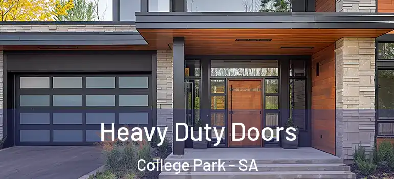 Heavy Duty Doors College Park - SA