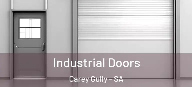 Industrial Doors Carey Gully - SA