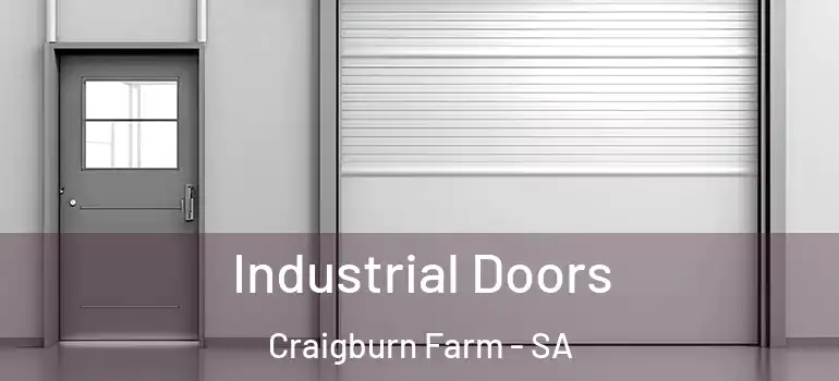  Industrial Doors Craigburn Farm - SA