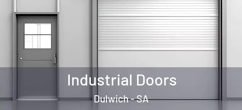 Industrial Doors Dulwich - SA
