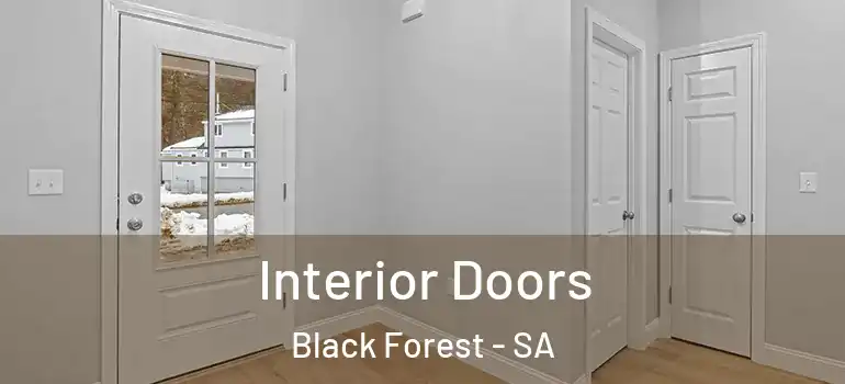 Interior Doors Black Forest - SA