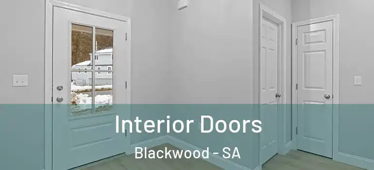 Interior Doors Blackwood - SA