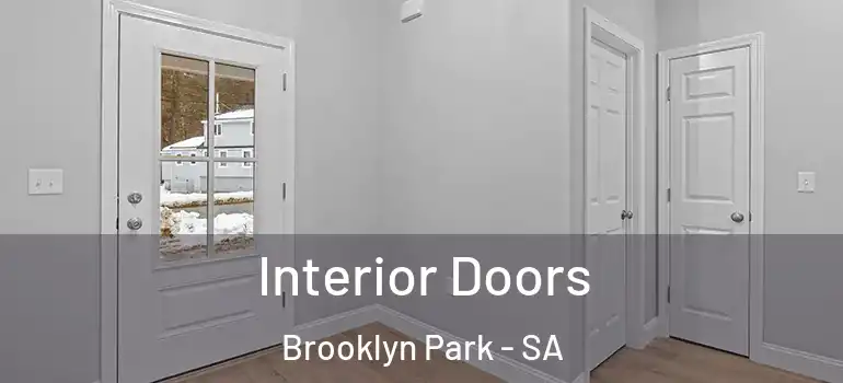 Interior Doors Brooklyn Park - SA