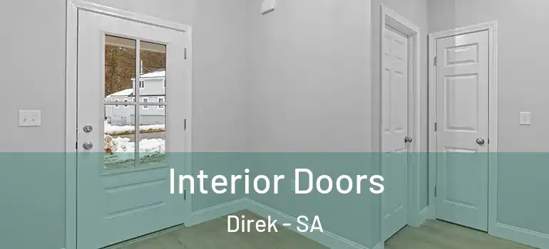 Interior Doors Direk - SA