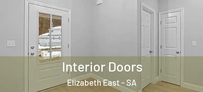 Interior Doors Elizabeth East - SA